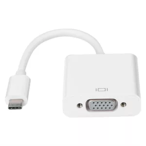 Gizzu 1080P Type-C to VGA Adapter Poly