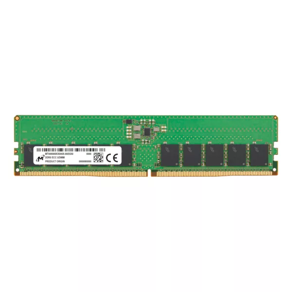 Micron MTC10C1084S1EC56BR 16GB 5600MHz DDR5 ECC CL46 UDIMM Memory