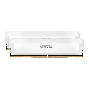 Crucial Pro DDR5-6400 64GB Overclocking Memory Kit - White