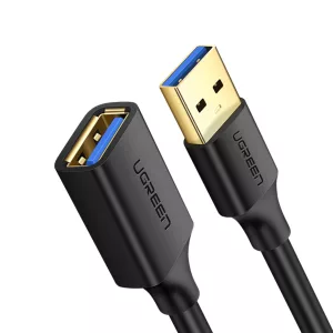 UGREEN USB 3.0 Extension Cable – Male to Female, 5Gbps Data Transfer – 2m