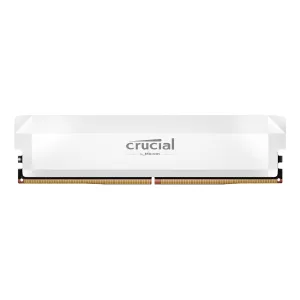 Crucial Pro Overclocking 32GB 6000Mhz DDR5 Desktop Memory White