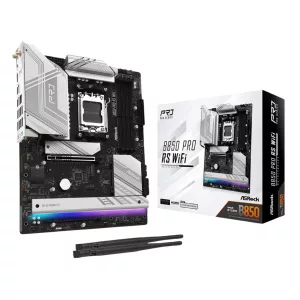 ASRock B850 Pro RS Wi-Fi ATX Motherboard (AMD AM5, DDR5, PCIe 5.0)