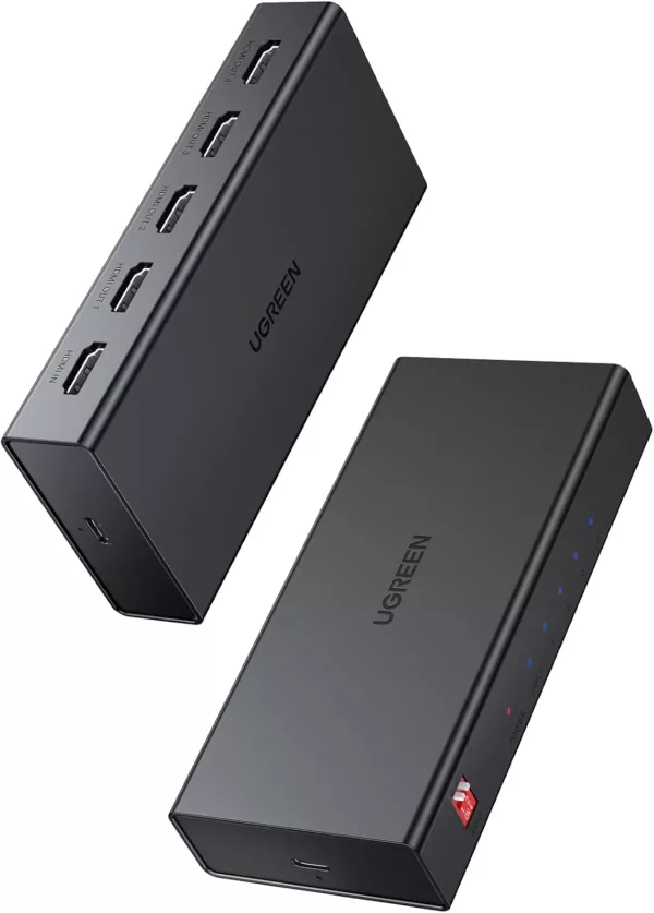 UGREEN HDMI 1×4 Video Splitter 4K – Black