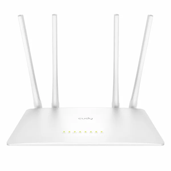 Cudy WR300S 300Mbps 5-Port Wi-Fi 4 Router – White