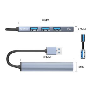 ORICO 4 Port USB-A 1xUSB3.0-3XUSB2.0 - Image 2
