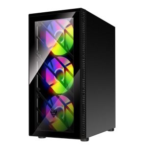 FSP CMT192 ATX Gaming Chassis - Black - Image 3
