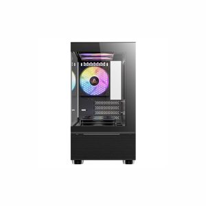 Antec CX200M Elite Micro-ATX | ITX RGB Mini-Tower Gaming Chassis - Black - Image 3