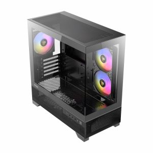 Antec CX500M Micro-ATX | ITX RGB Mini-Tower Gaming Chassis Type-C  - Black - Image 10