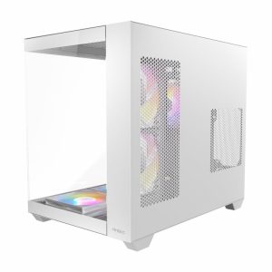 Antec CX800 Elite ATX | Micro-ATX | ITX RGB Mid-Tower Dual Chamber Gaming Chassis - White - Image 4