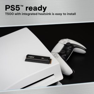 Crucial T500 1TB M.2 NVMe Gen4 with Heatsink NAND SSD - Image 5