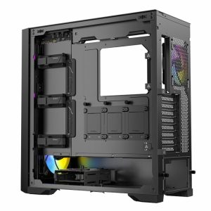 Antec Performance FT1 E-ATX |ATX |M-ATX | ITX ARGB Full-Tower Gaming Chassis - Black - Image 10