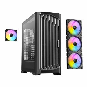 Antec Performance FT1 E-ATX |ATX |M-ATX | ITX ARGB Full-Tower Gaming Chassis - Black - Image 19