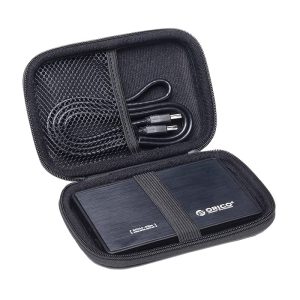 ORICO 2.5" Nylon Portable HDD Protector Case - Blue - Image 3