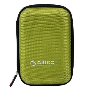 ORICO 2.5" Nylon Portable HDD Protector Case - Green - Image 2