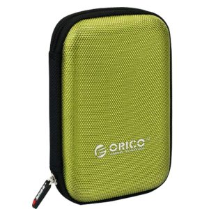 ORICO 2.5" Nylon Portable HDD Protector Case - Green - Image 3