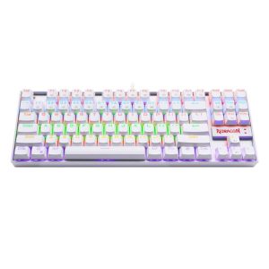 REDRAGON KUMARA Mechanical 87 Key|RGB Backlit Gaming Keyboard - White - Image 3