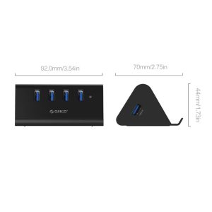 ORICO 4 Port USB3.0 Tablet Stand Hub - Image 3