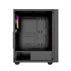 Raidmax V1000TBS ATX | Micro-ATX | Mini-ITX ARGB Mid-Tower Gaming Chassis - Black - Image 9