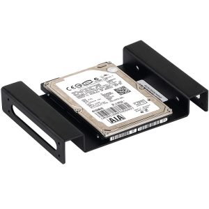 ORICO 5.25" to 2.5" and 3.5" HDD Bracket Aluminium - Black - Image 3